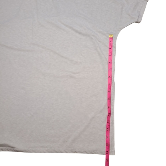 Athleta Mesh Shoulder Active Tee Women’s Small White Short Sleeve Workout Tee - Picture 11 of 11